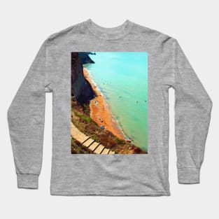 The bottom of the cliff Long Sleeve T-Shirt